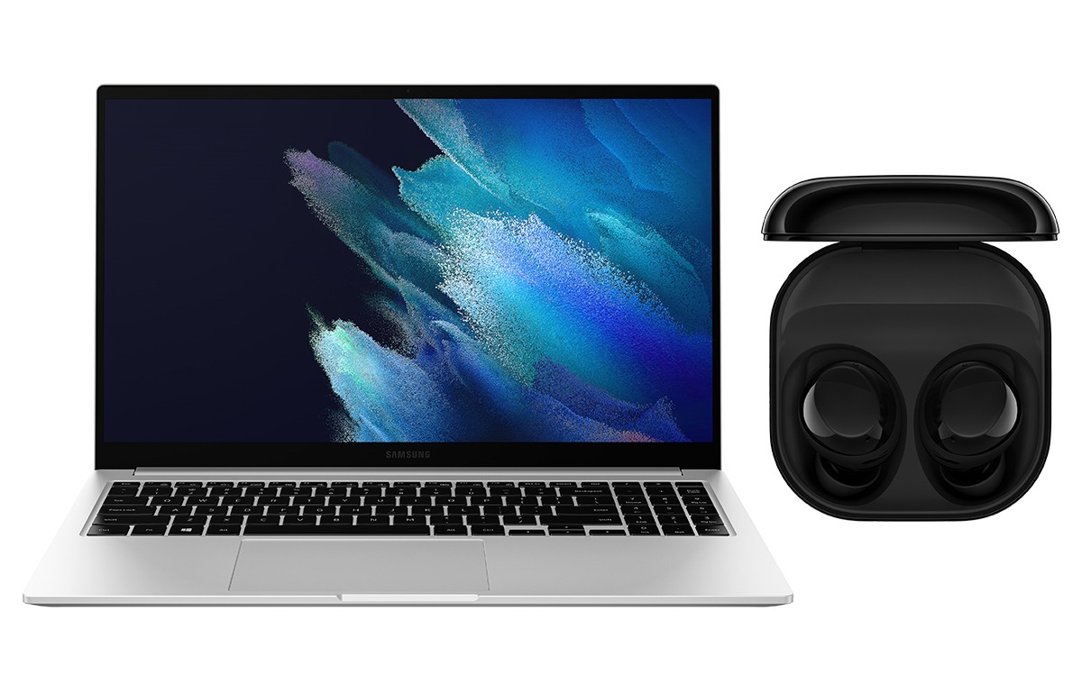Galaxy Book2 con Buds Core
