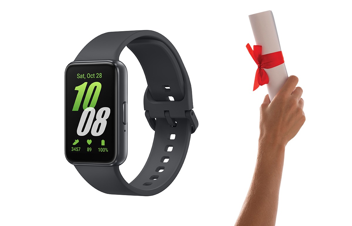 Galaxy Fit 3 y diploma